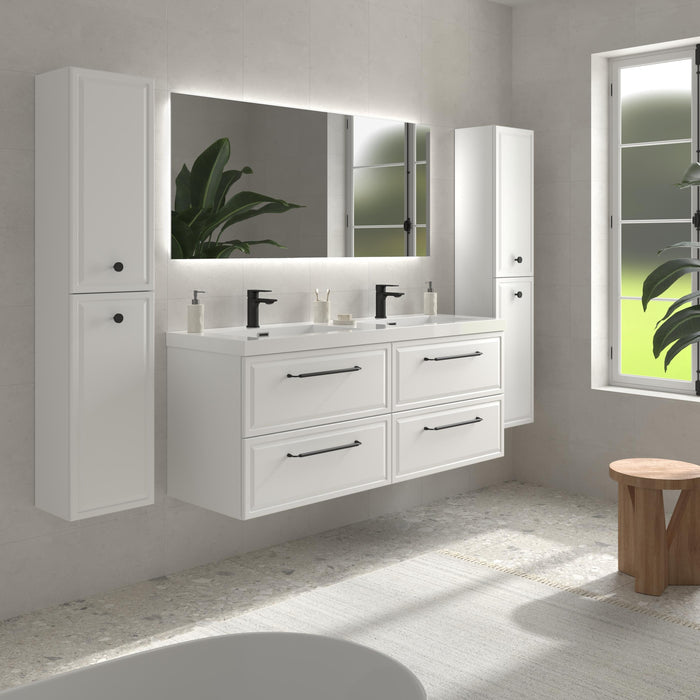 SALGAR 122027 RUNA Columna de baño 30cm Blanco Mate