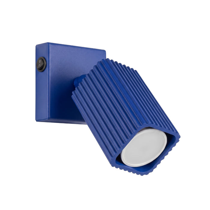 SOLLUX SL.3203 Lámpara De Pared Rayo Azul Ultramar Con Interruptor