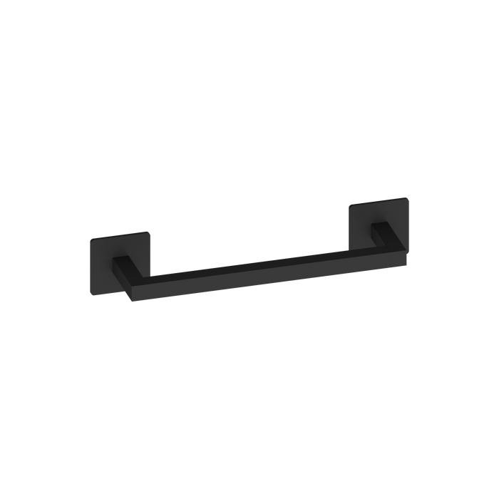 BELTRAN 20192 LUKA Small Matte Black Adhesive Towel Bar