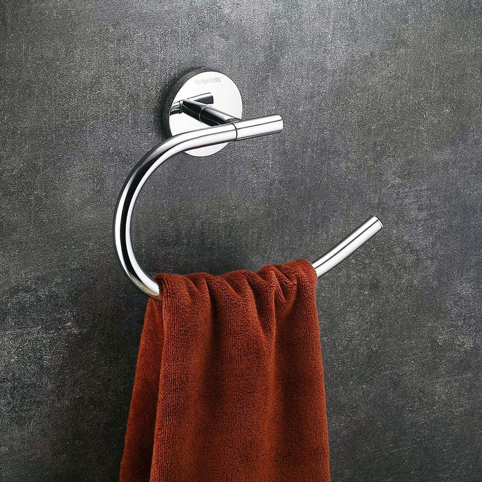 OXEN 324664 MEDINA Towel Ring Stainless Steel