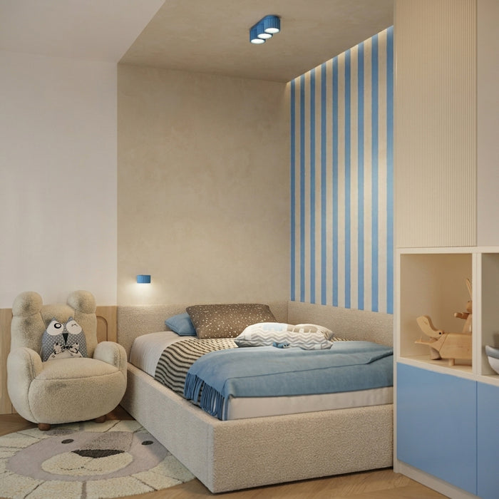 SOLLUX SL.2627 Aplique de pared AURA azur Gx53