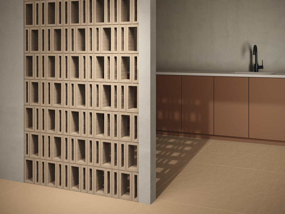 CARMEN A041360 OCCHIATA NATURAL 9,7X19,8X9,9 Celosía Cerámica