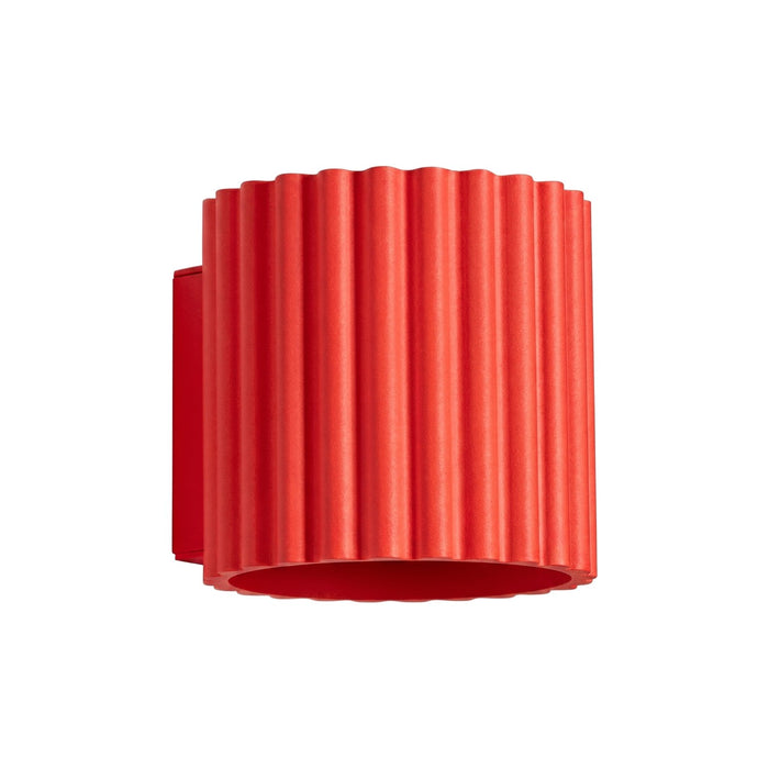 SOLLUX SL.2420 Aplique de pared AURA rojo G9
