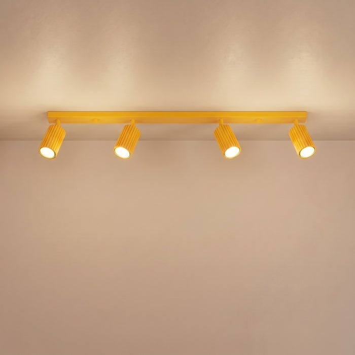 SOLLUX SL.2361 Plafón KARBON 4L amarillo