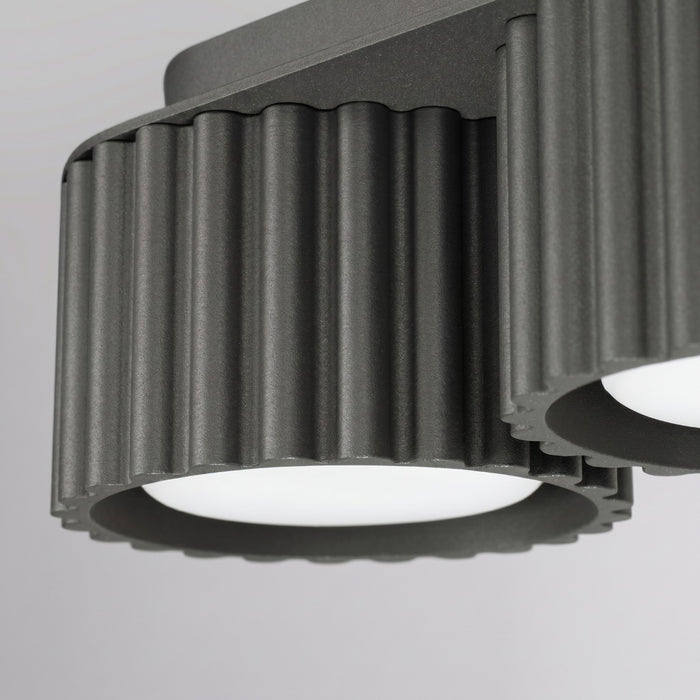 SOLLUX SL.2629 Plafón AURA 3 negro Gx53