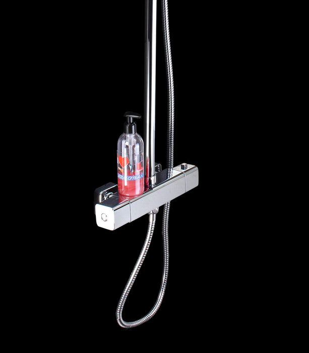 ARCOBAÑ 13OESTE13 CAPRICORNIO  Columna Ducha Oeste13 Termostática Cuadrada