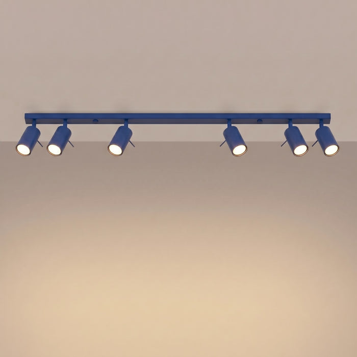 SOLLUX SL.2170 Plafón RING 6L ultramarino