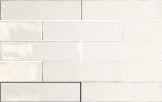 CARMEN A031472 ALTEA WHITE 7,5X30 Azulejo Esmaltado