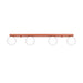 SOLLUX SL.2247 Plafón Yoli 4 Ocre Rojo