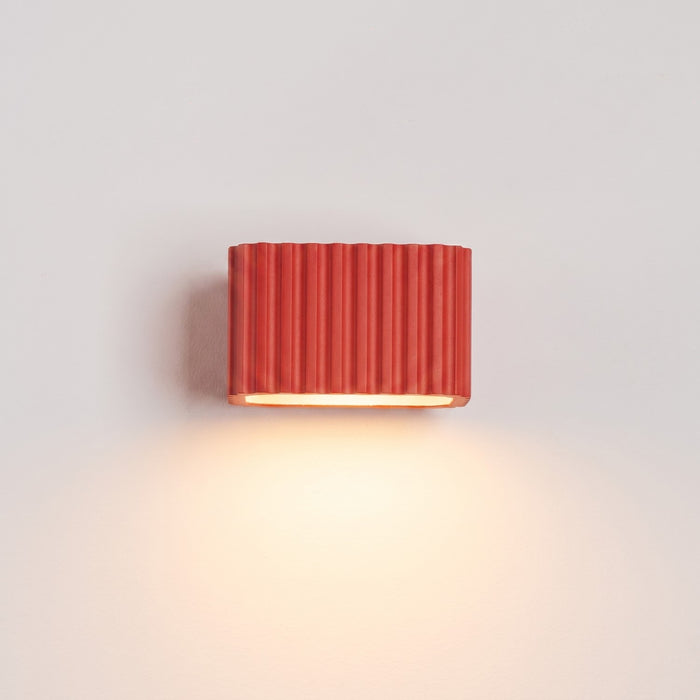SOLLUX SL.3087 Lámpara De Pared Riff Roja Gx53