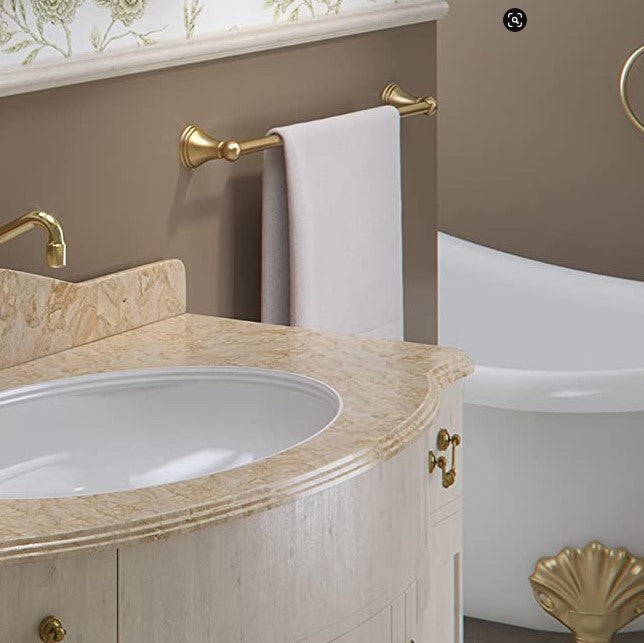 GEDY 75214544200 ROMANCE Toallero 45 cm Bronce