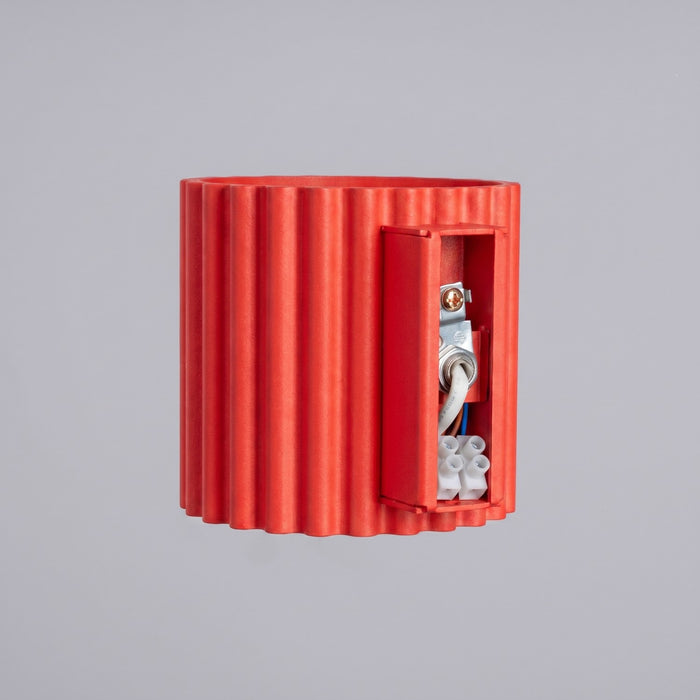 SOLLUX SL.2420 Aplique de pared AURA rojo G9
