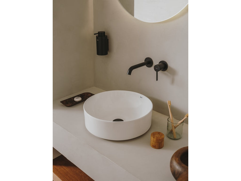 ROCA A5A359ENB0 ONA Grifo Monomando Lavabo Empotrable Negro Mate