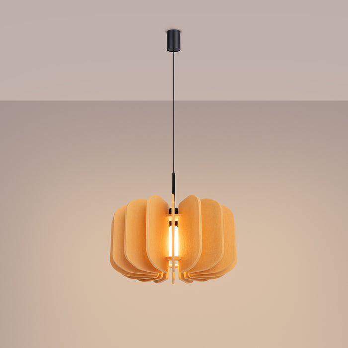 SOLLUX SL.1861 Lámpara colgante MULA 45 amarillo amarillo/negro