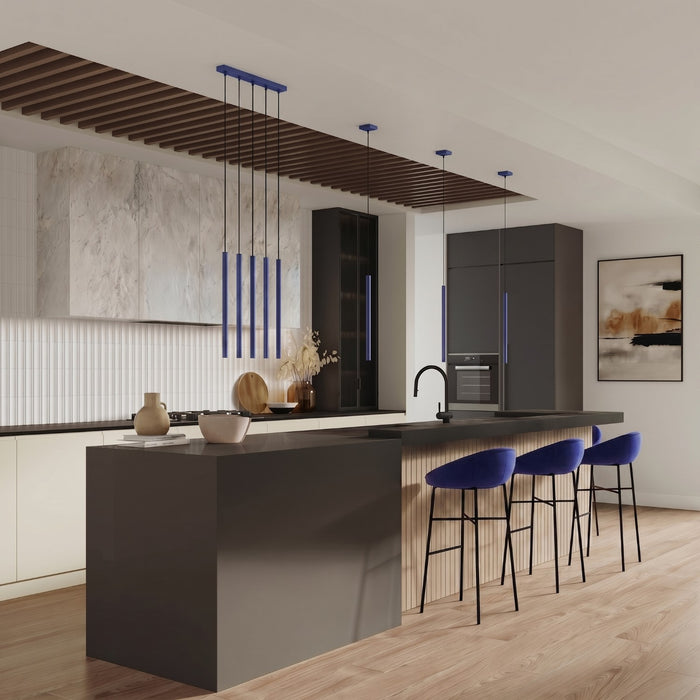 SOLLUX SL.2125 Lámpara colgante PASTELO 1 ultramarino