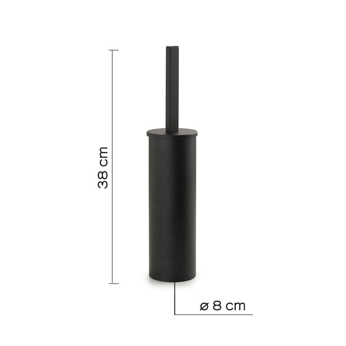 GEDY 26341400200 JOHN Matte Black Toilet Brush Holder