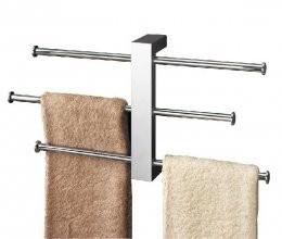 GEDY 76301300000 Bar With 3 Sliding Towel Racks Chrome