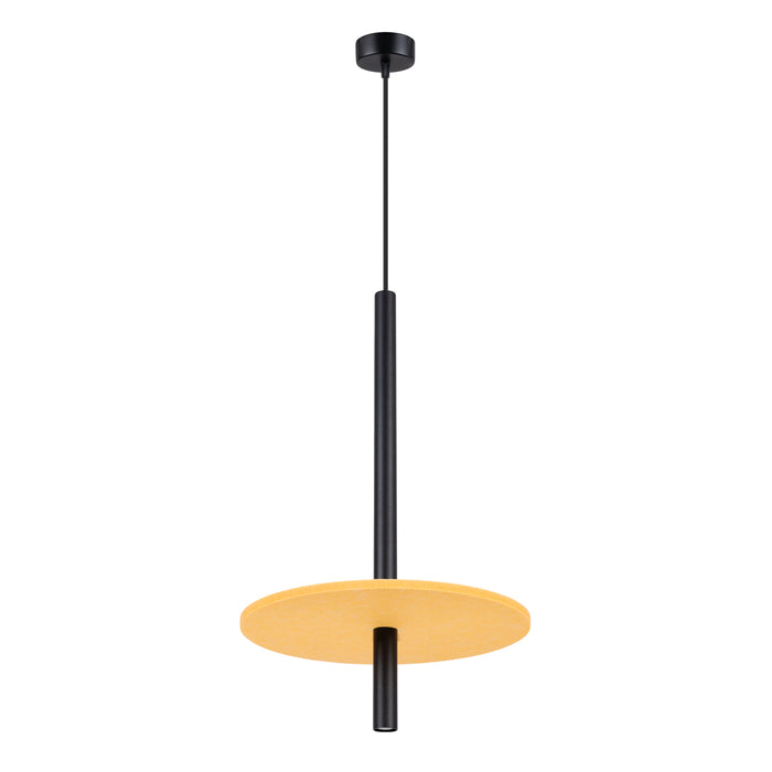 SOLLUX SL.1880 Lámpara colgante FELTRO 1 negro/amarillo amarillo/negro