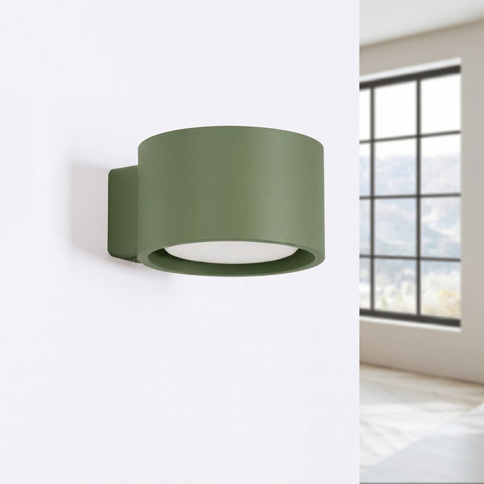 SOLLUX SL.2461 Aplique de pared MODO 1 verde oliva Gx53