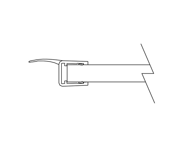PROFILTEK 060284 Goma Solape 1,95 Metros