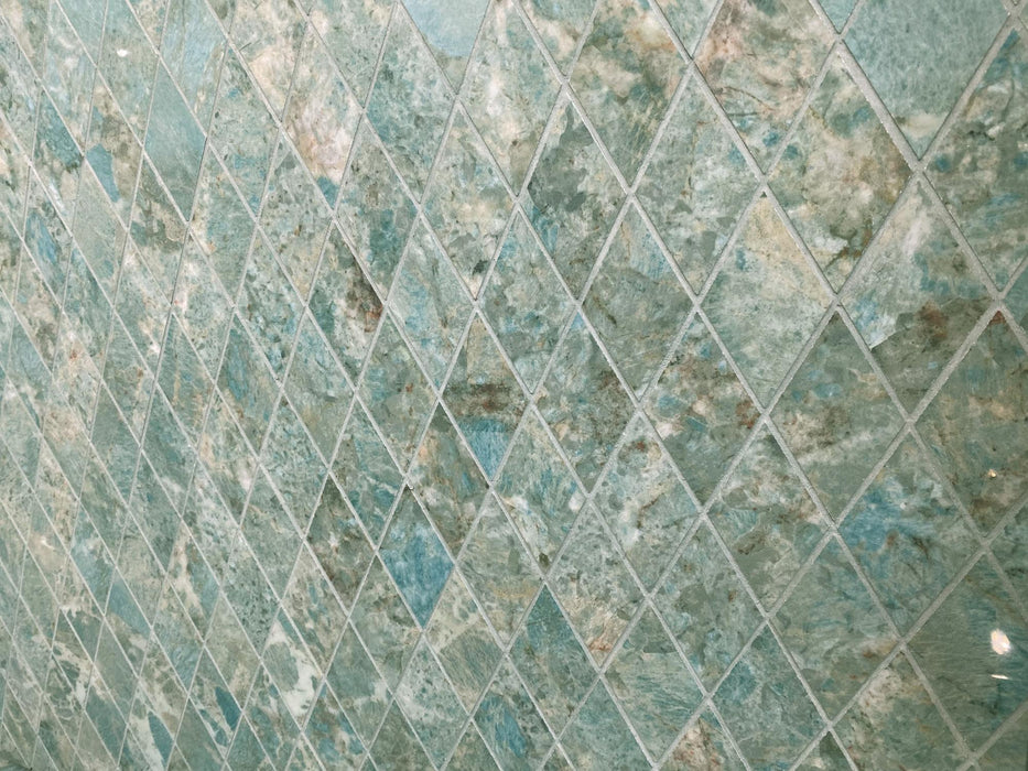 DUNE 188716 MOSAIC AMAZONITE DIAMONDS 23X25 Mosaic