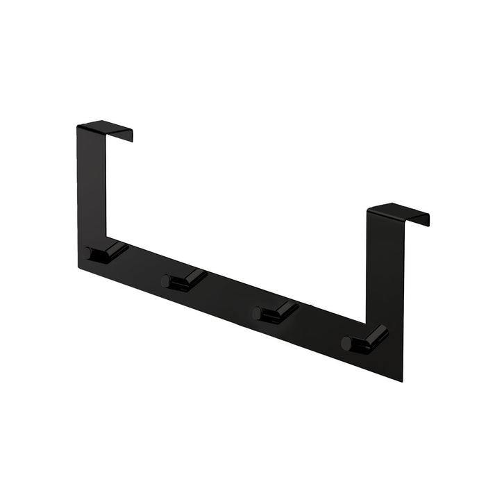 GEDY 21241400100 Percha Múltiple Puerta 20MM Negro Mate