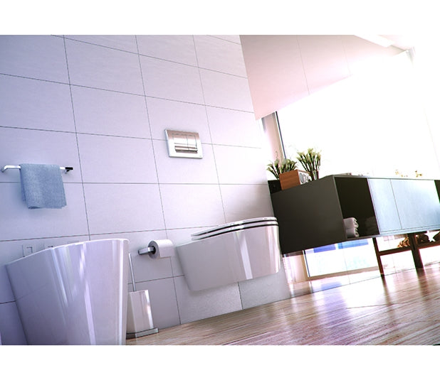 OLI 640584 RIA Pulsador Cromo Brillo