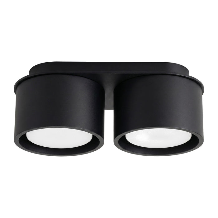 SOLLUX SL.2439 Plafón MODO 2 negro Gx53