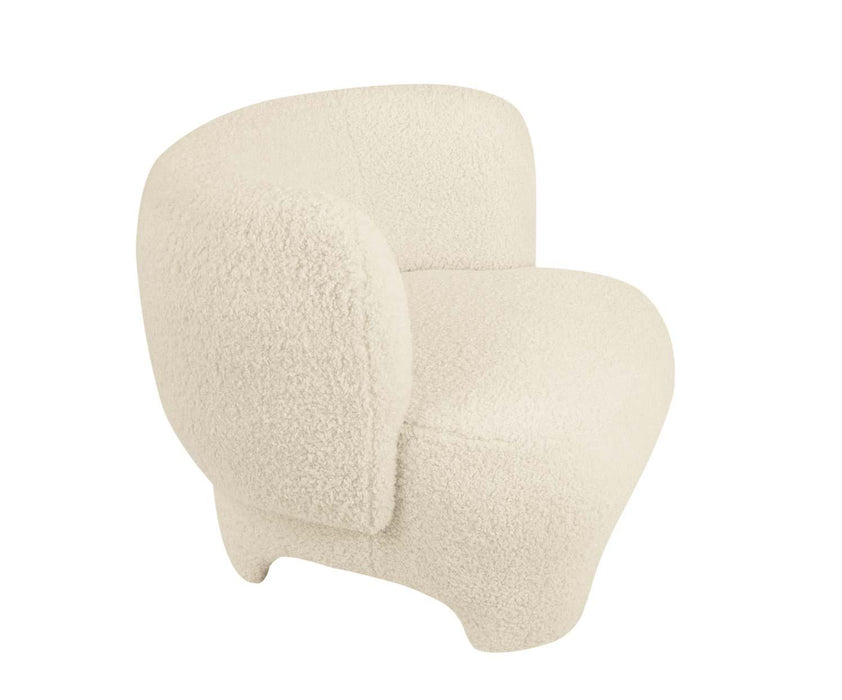 ANDREA HOUSE MU74088 Butaca Dana Borreguito 81x81x71 cm