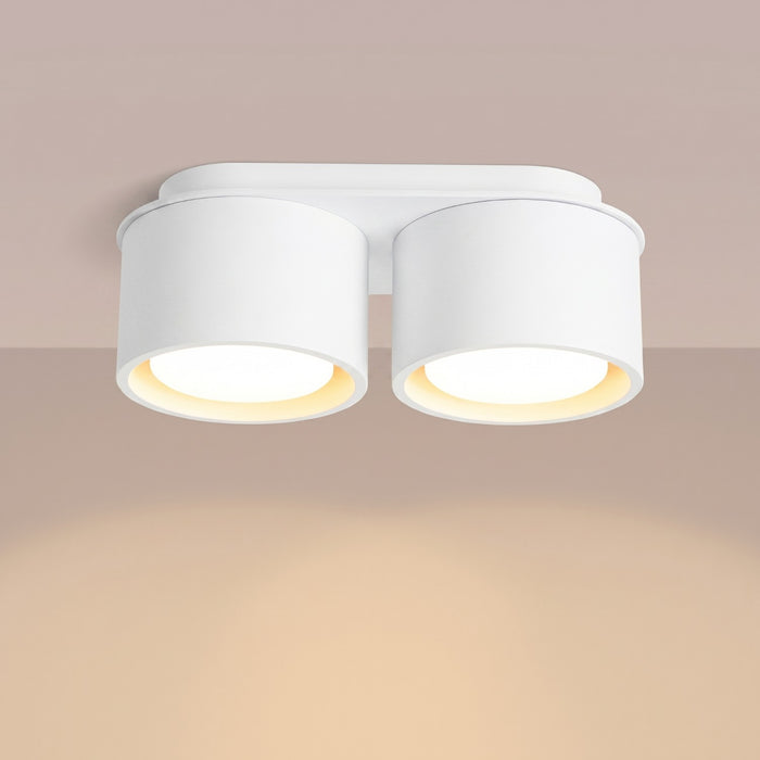SOLLUX SL.2435 Plafón MODO 2 blanco Gx53