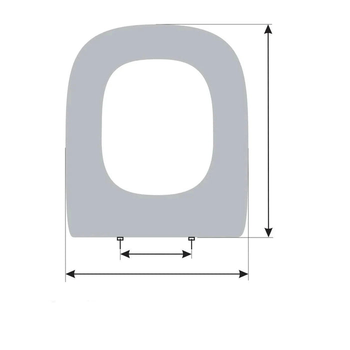 ETOOS 02904108 DURASTYLE Tapa WC Duravit Color Blanco