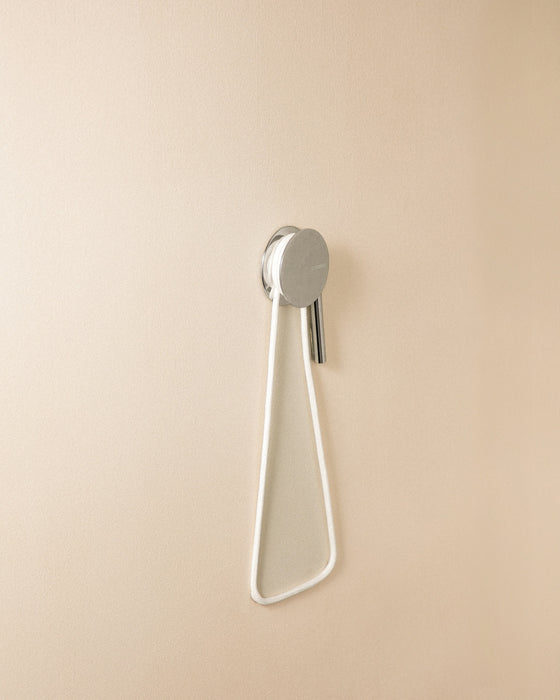 COSMIC 2751558 DIABOLO Toilet Paper Holder Without Cover Chrome-White