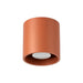 SOLLUX SL.2093 Plafón Orbis 1 Ocre Rojo