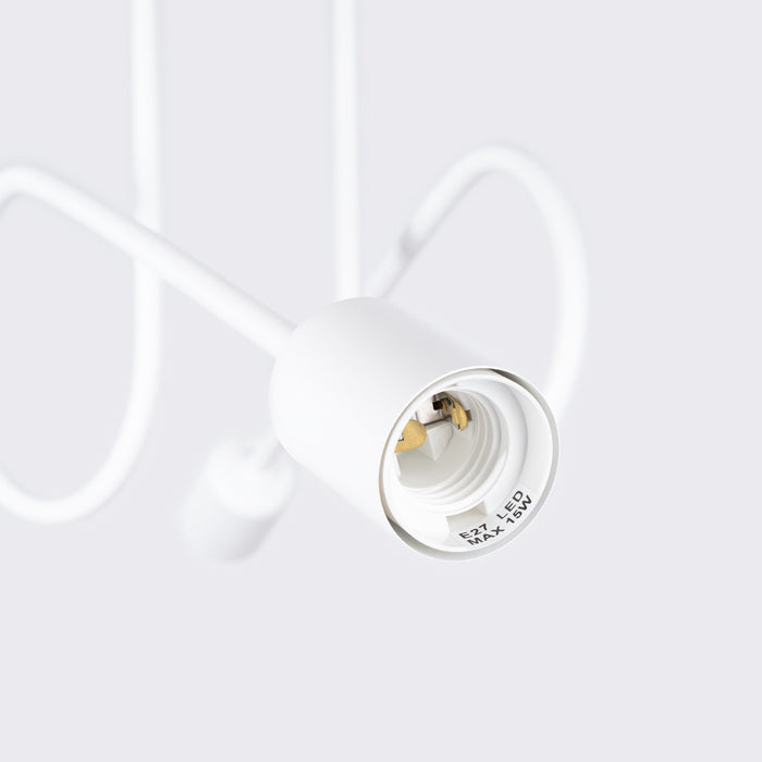 SOLLUX SL.1471 Lámpara LOOP 2 blanca blanco