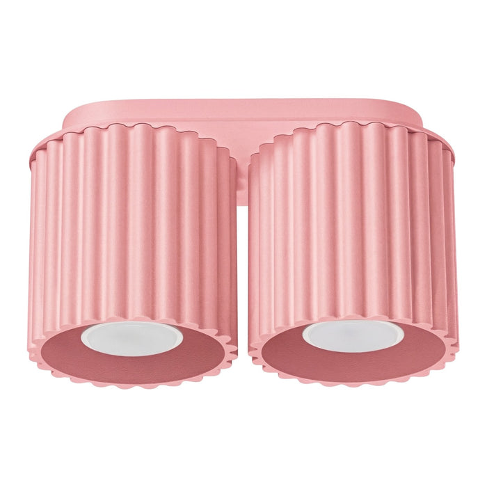 SOLLUX SL.2404 Plafón AURA 2 rosa GU10