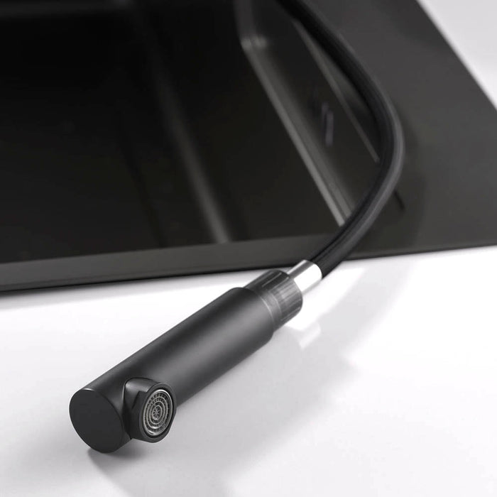 LLAVISAN L169514 Monomando Cocina Extraible Storm Gun Metal