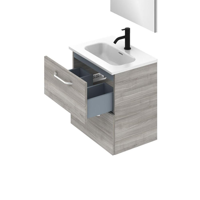 AMIZUVA 127017 HONE Mini Furniture Set Sanded Gray