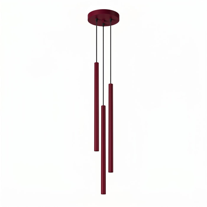 SOLLUX SL.2123 Lámpara colgante PASTELO 3P burdeos