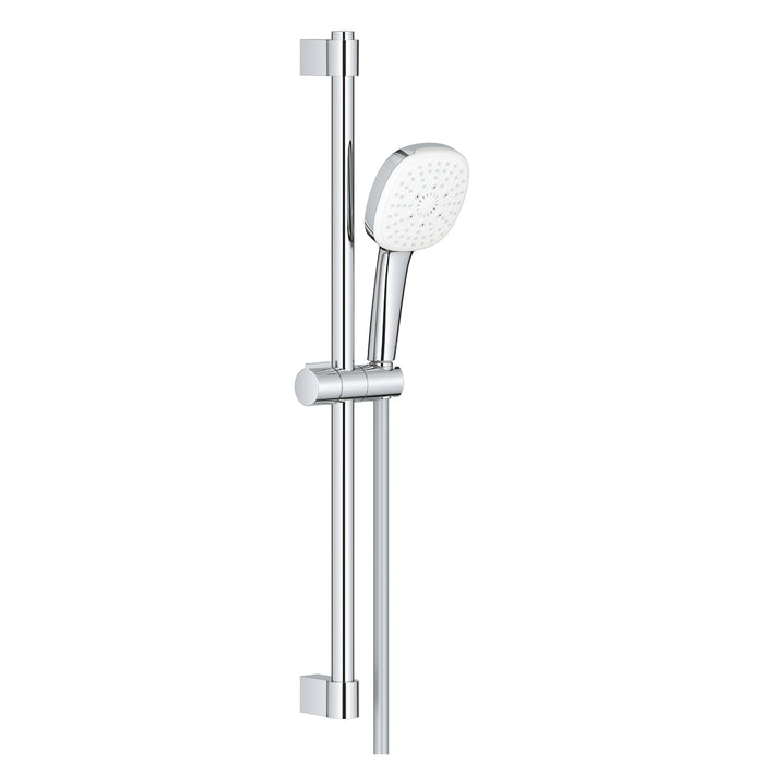 GROHE 27 579 003 TEMPESTA Cube 110 Conjunto de ducha con barra 3 chorros (Rain, Jet, Massage) Cromo