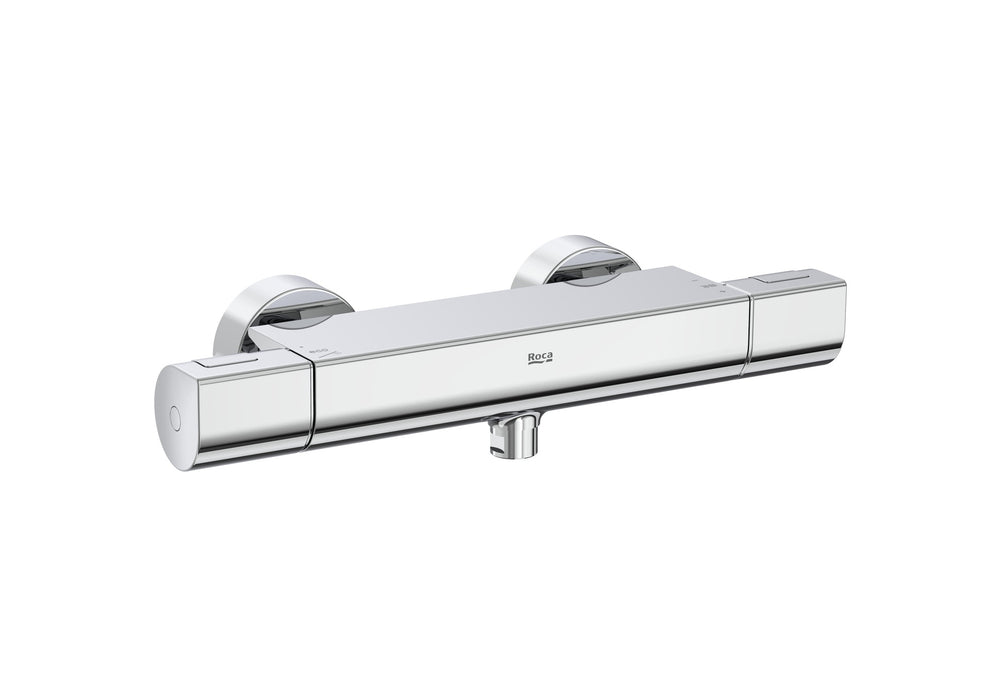 ROCA A5A142EC00 T-1000 ROUND Thermostatic Faucet Outdoor Shower Chrome