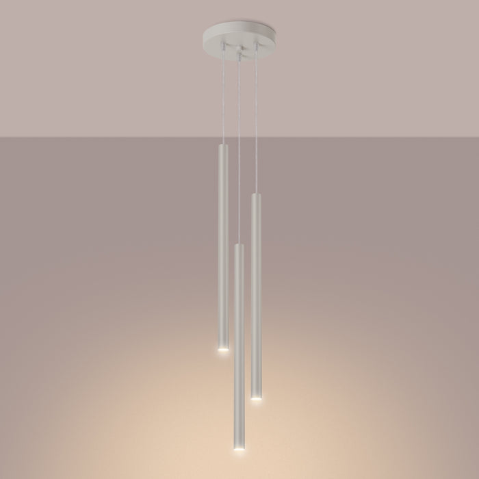 SOLLUX SL.1515 Lámpara colgante PASTELO 3P beige beige