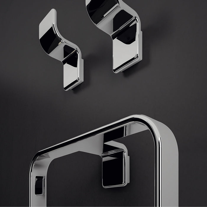 GEDY A9701300000 IL GIGLIO Toallero Argolla Cromo