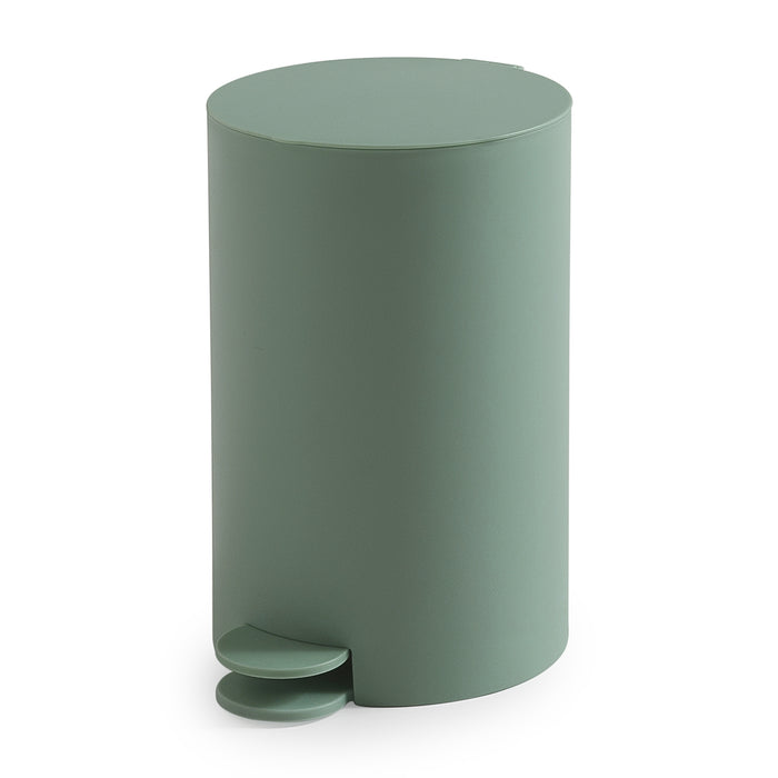 GEDY SH090700900 SHARON Papelera con tapa 3 L verde salvia mate