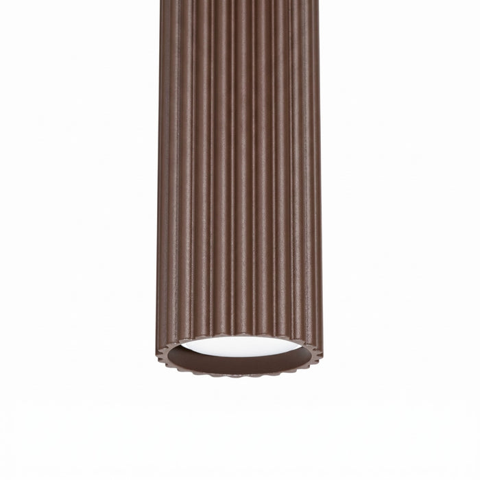 SOLLUX SL.2336 Lámpara colgante KARBON 1 marrón