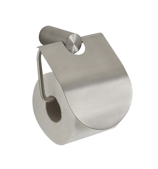 GEDY AN253800100 ANDE Portarrollo con tapa cepillado