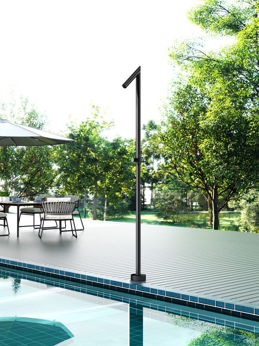 POOLIMEX GPO011/ANG OKLAHOMA Grifería De Piscina Acero S.316 Negro Mate