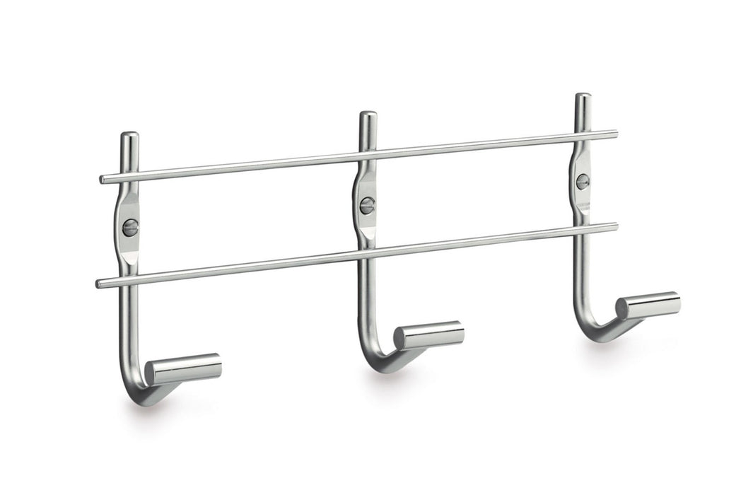 BELTRAN 950 HOTEL Percha Triple Inox Electropulido