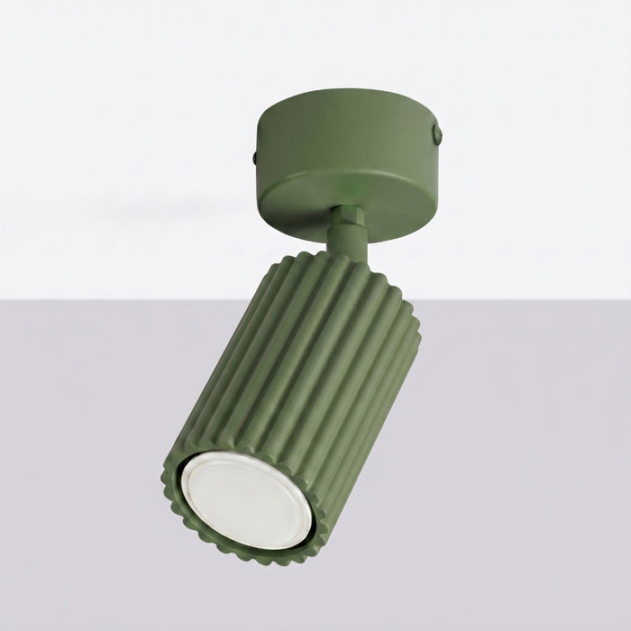 SOLLUX SL.1915 Plafón KARBON 1 verde oliva