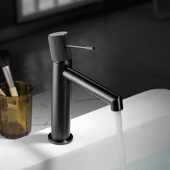 IMEX BDD038-1NG LINE Matte Black Sink Faucet