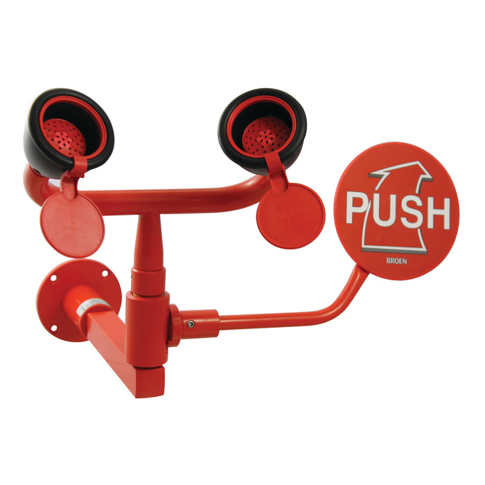 PRESTO 85762 Lava-ojos de emergencia para tuberia vista Rojo